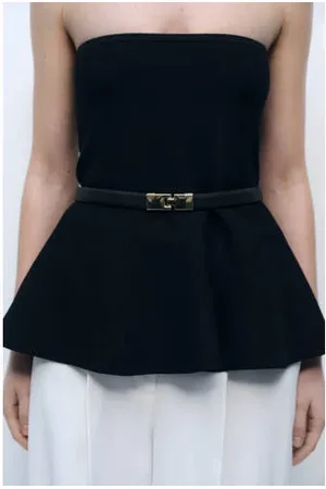 MANGO Strapless top