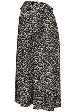 ONLY Zwangerschaps midi rok bruin