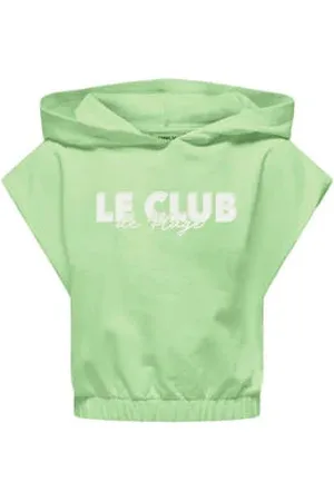 ONLY KIDS GIRL hoodie felgroen