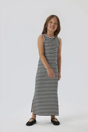 NAME IT KIDS maxi jurk zwart