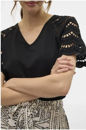 VERO MODA Top gehaakt