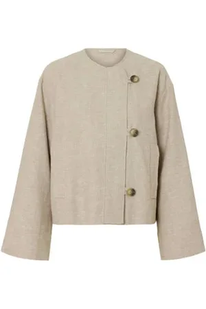 SELECTED Jasje beige