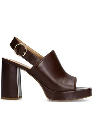 Sacha Leren sandalettes