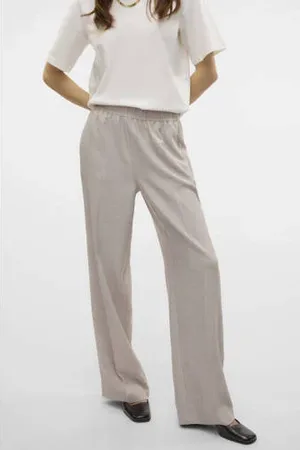 VERO MODA Straight high waist broek