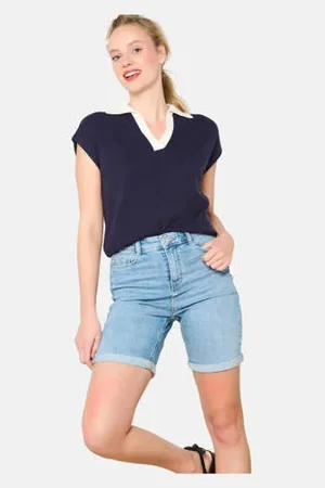 LolaLiza Straight regular waist denim short