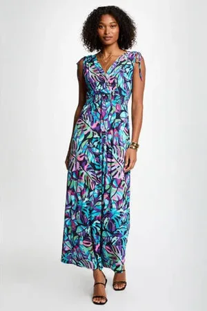 Morgan Maxi jurk donkerblauw