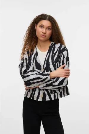 VERO MODA Jasje quilted zwart
