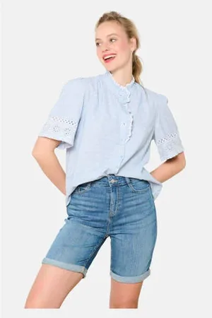 LolaLiza Straight regular waist denim short
