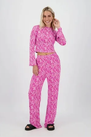 Raizzed Wide leg regular waist broek