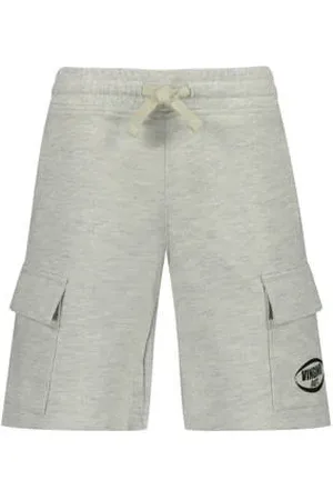 Vingino Relaxed sweatshort grijs melange