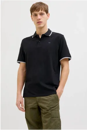 JJ Regular polo zwart
