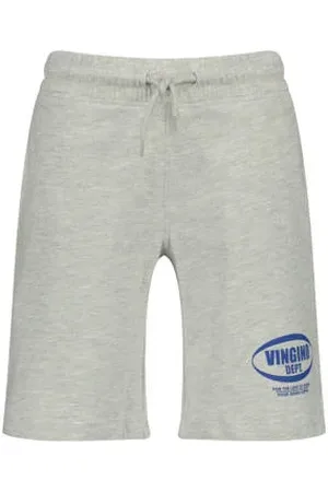 Vingino Relaxed sweatshort grijs melange