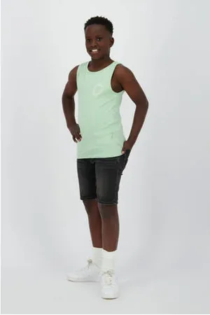 Raizzed Regular fit denim bermuda grey denim