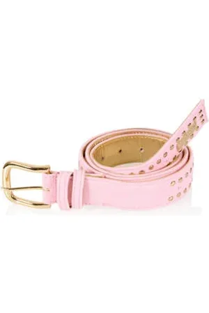 DWRS Denim riem Alexandria met studs