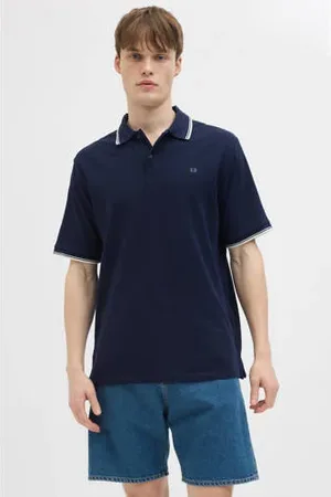 JJ Regular polo donkerblauw