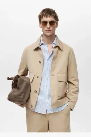 MANGO Zomerjas beige