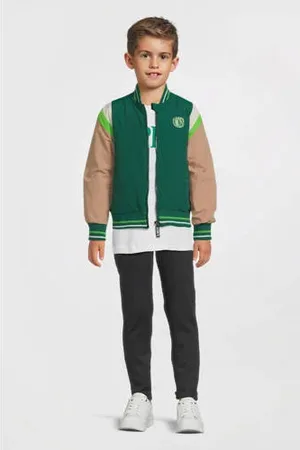 B.Nosy Baseball jacket groen