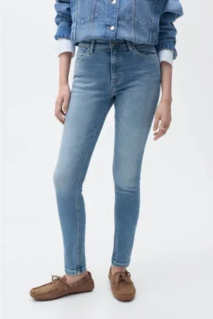 MANGO High waist skinny jeans