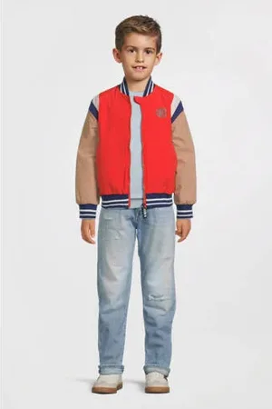 B.Nosy Baseball jacket rood