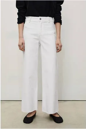 MANGO Wide leg jeans