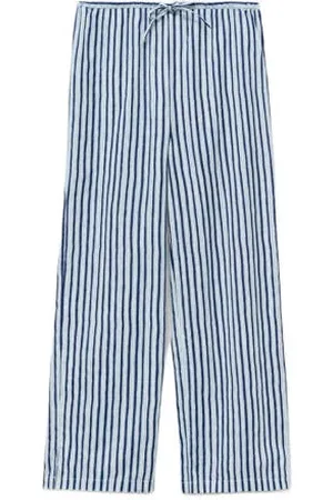 MANGO Casual broek blauw