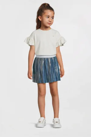 Like Flo Midi jurk blauw