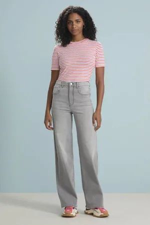 ONLY High waist wide leg jeans