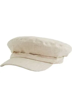 WE Fashion Linnen schipperspet beige