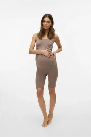 Mama;licious Slim high waist zwangerschaps biker short