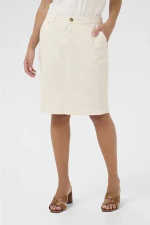 Cream Korte rok