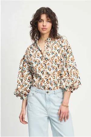 POM Amsterdam Blouse oranje