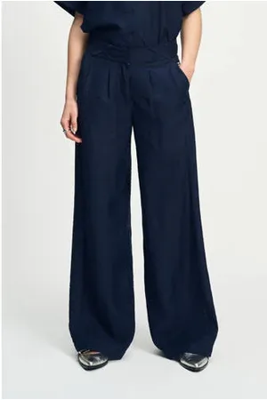 POM Amsterdam Wide leg high waist pantalon