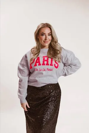 PINNED by K Sweater met printopdruk