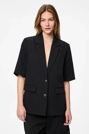 Pieces® Regular blazer zwart