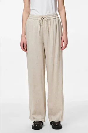 Pieces® Straight high waist broek