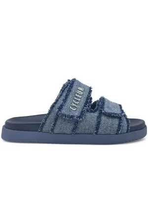 Cycleur de luxe Azalea denim slippers