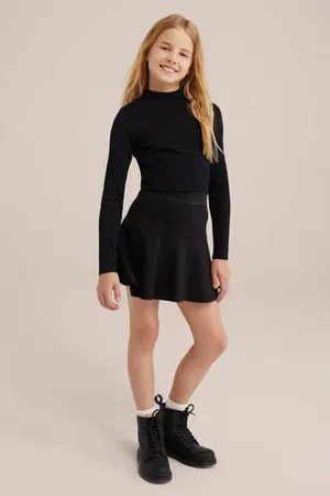 WE Fashion WE Fundamentals longsleeve zwart