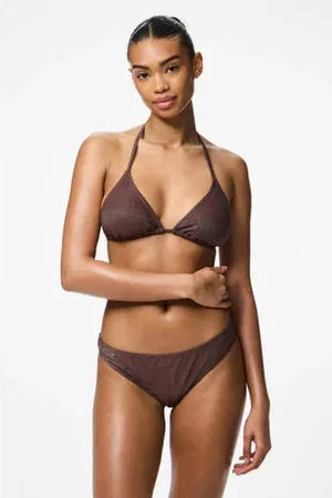Pieces® Bikinibroekje PCBLING met lurex