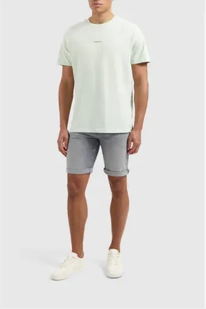 Pure Path Slim denim short