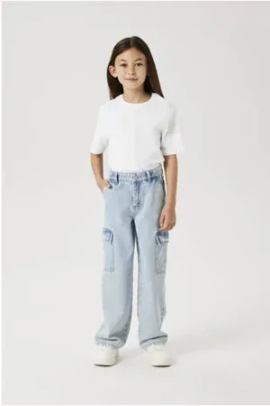 NAME IT KIDS wide leg regular waist jeans