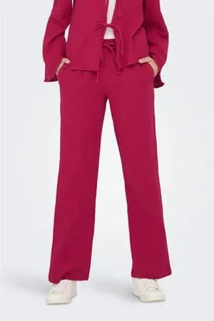 JDY Wide leg regular waist casual broek