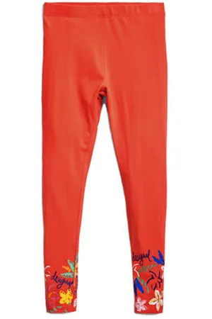 Desigual Slim legging rood