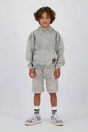 Vingino Regular denim short grey denim