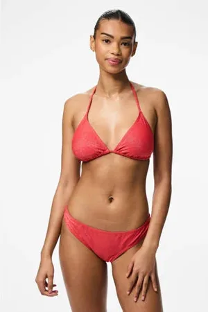 Pieces® Triangel bikinitop PCLAOMI met lurex