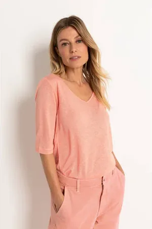 Claudia Sträter Top gebreid