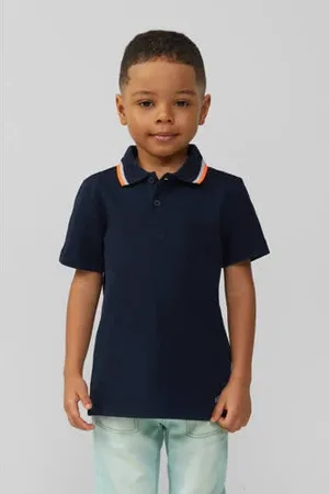 QS by s.Oliver Polo donkerblauw