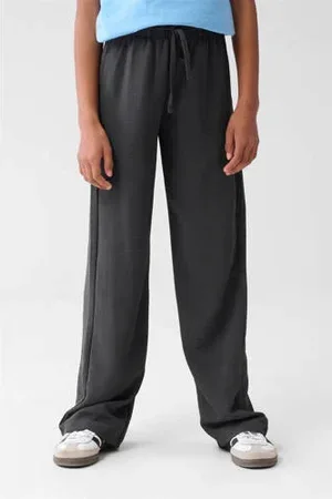 SHOEBY Casual broek grijs
