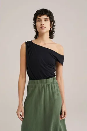 WE Fashion Top zwart