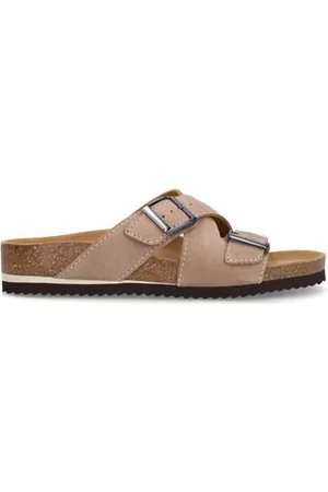 Manfield Suède slippers