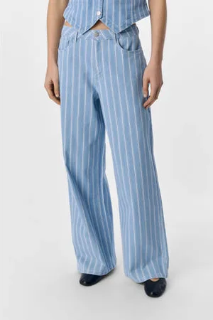 Object Wide leg jeans denim